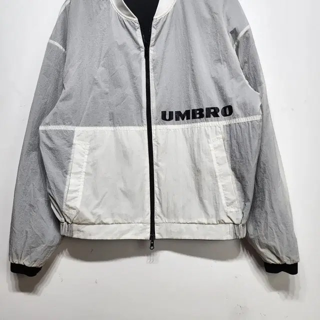 엄브로 UMBRO 빅로고 양면 봄버 자켓 점퍼 M