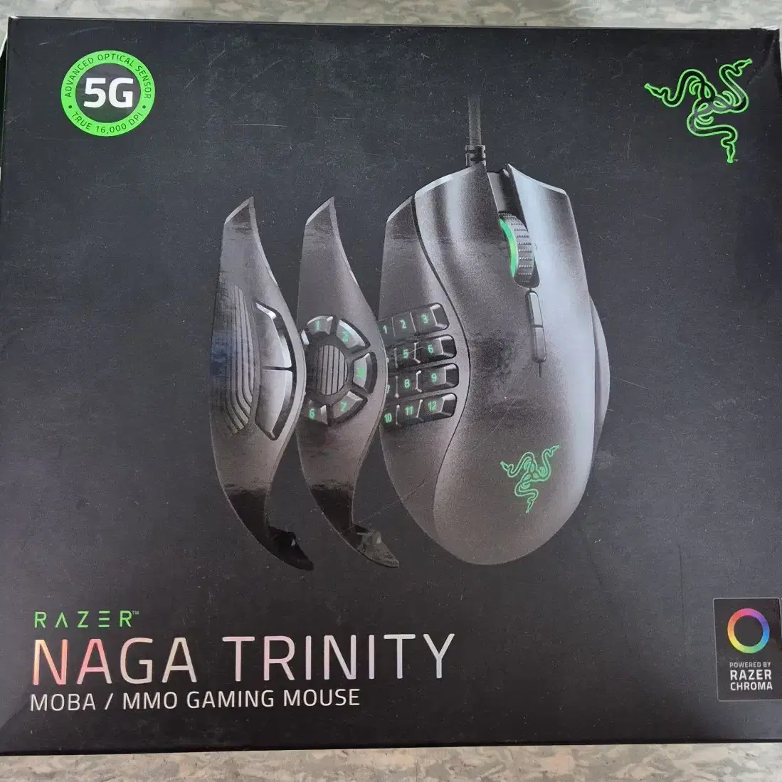 RAZER NAGA TRINITY 마우스