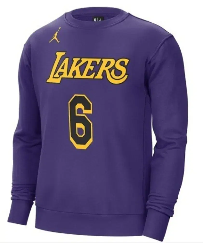 (New) Nike Jordan NBA Los Angeles Lakers Fleece Topsheet XL (110)