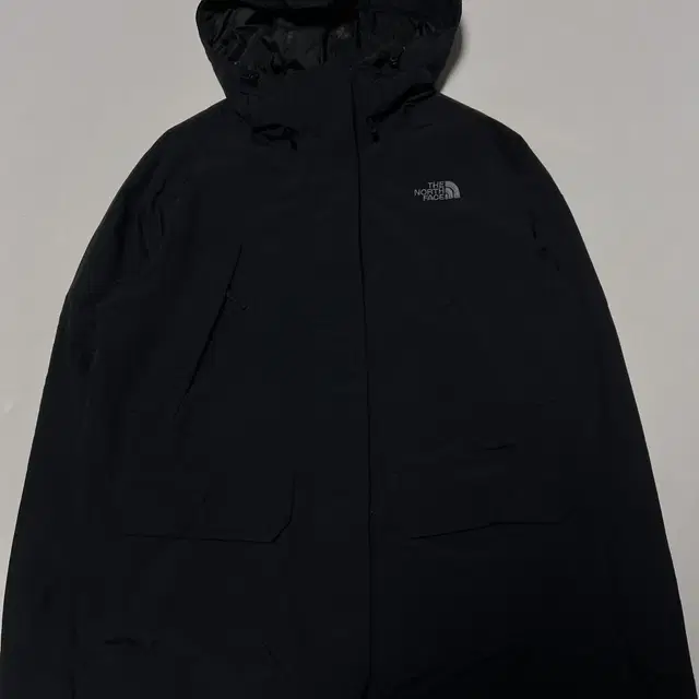 THENORTHFACE 노스페이스 블랙 윈드브레이커 후드바람막이(M)