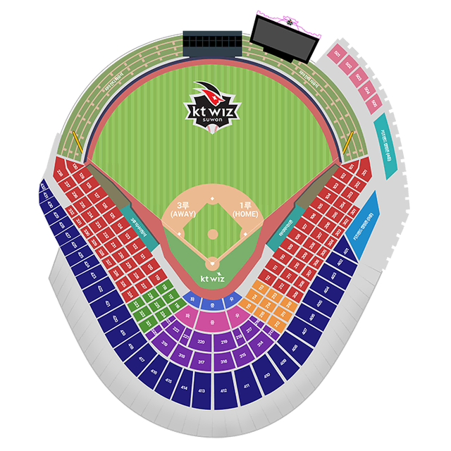 10월8일(화) KT vs LG 외야자유석 4연석판매합니다.