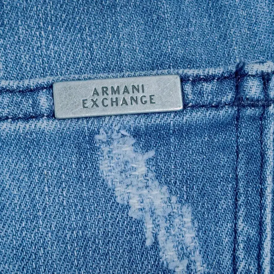 ARMANI EXCHANGE 아르마니 익스체인지 일자 스판데님