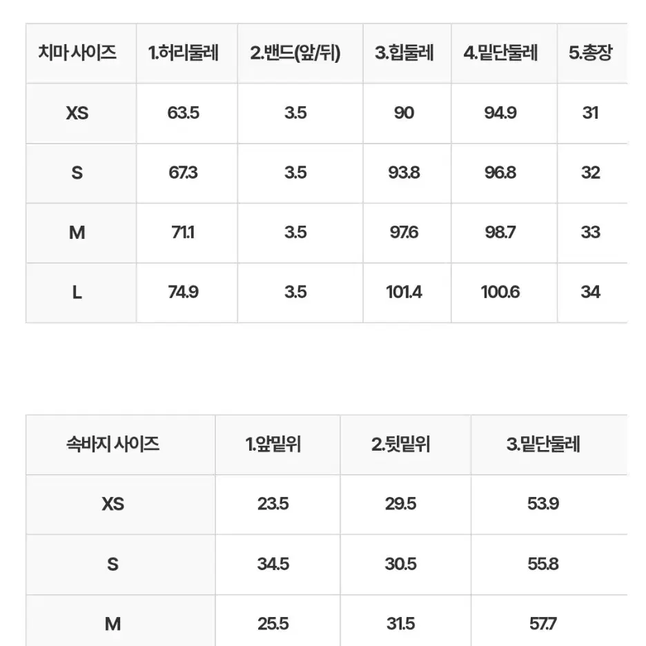 카인다미 골반볼륨업 골반뽕 빈티지 워싱 치마바지 청치마 데님치마 미디움