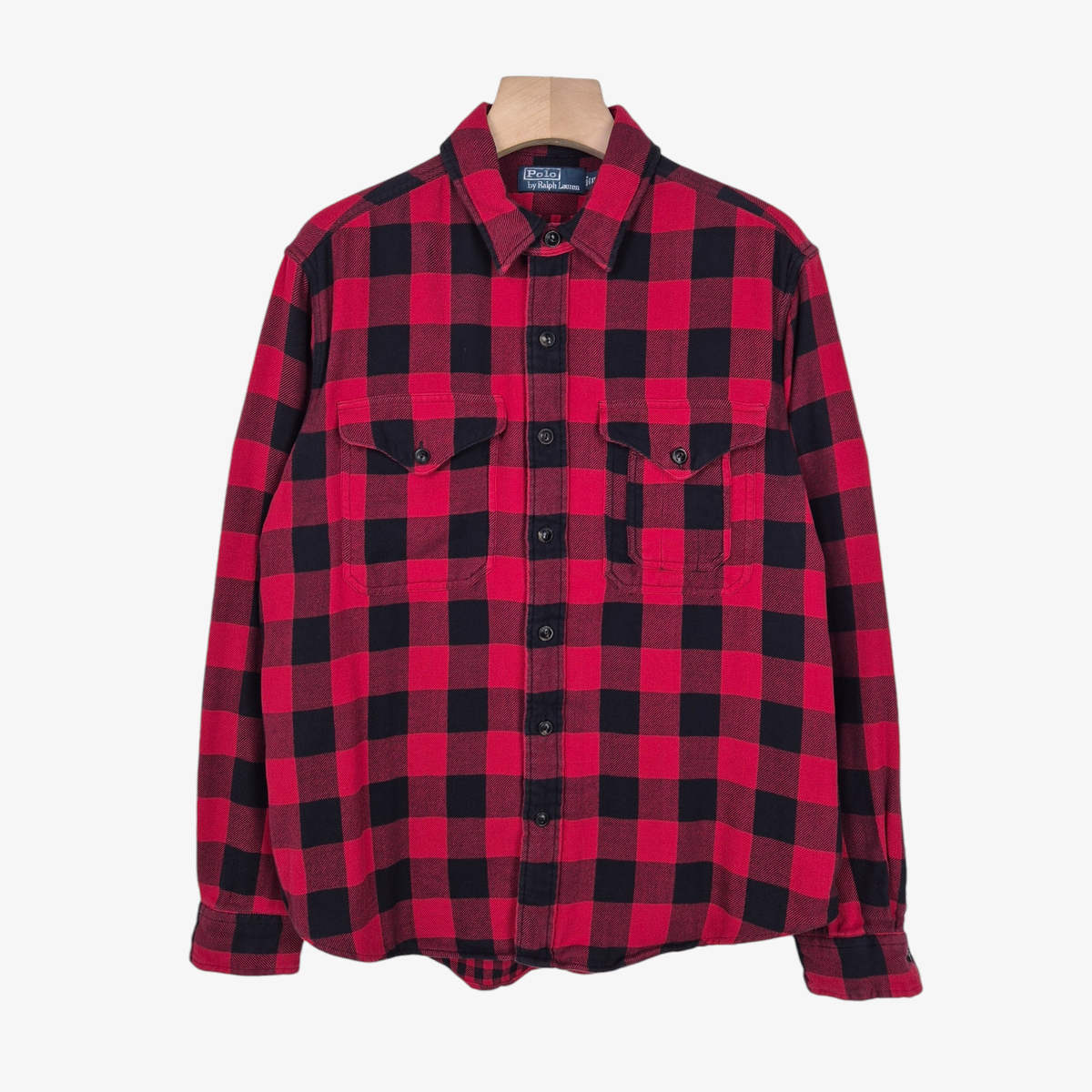 [110] Polo Ralph Lauren Flannel Pocket Check Shirt