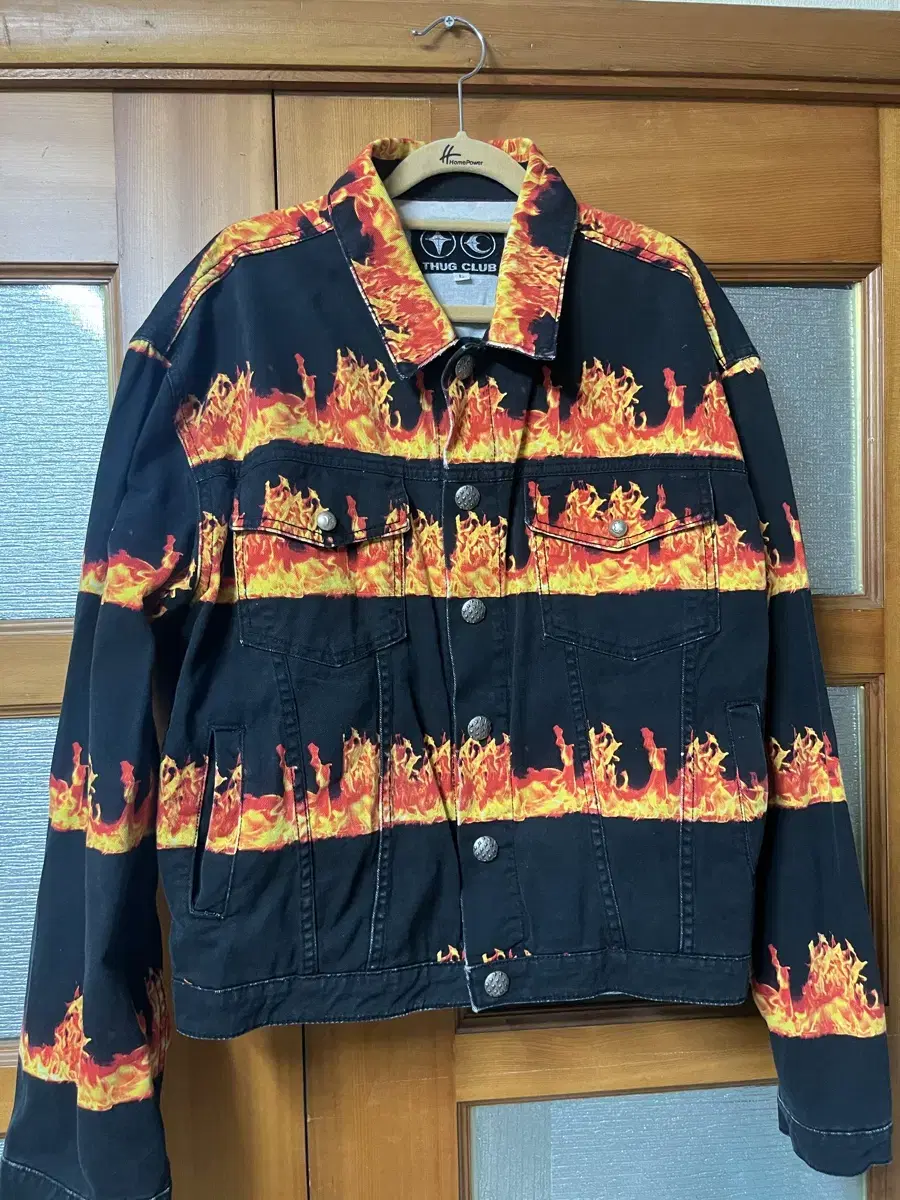 FrogClub Chopper Flame Jacket size L