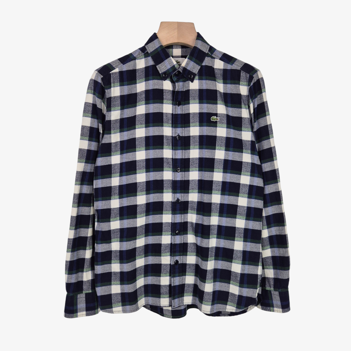 [100] Lacoste flannel check shirt