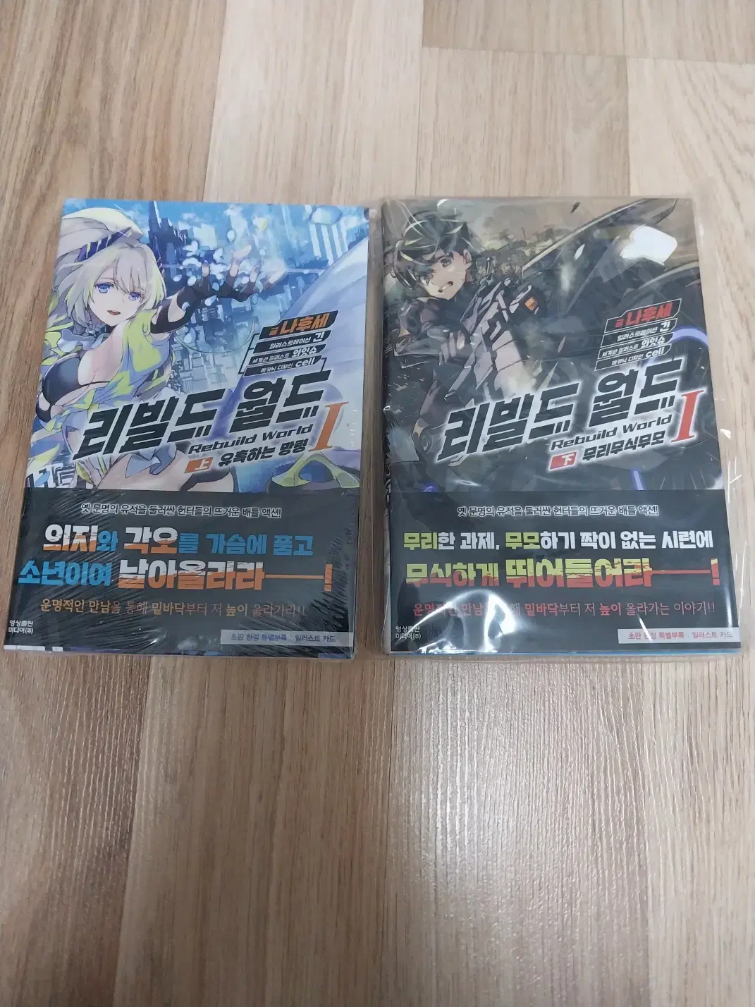 I sell the first edition of Rebuildworld 1,2 sealed 