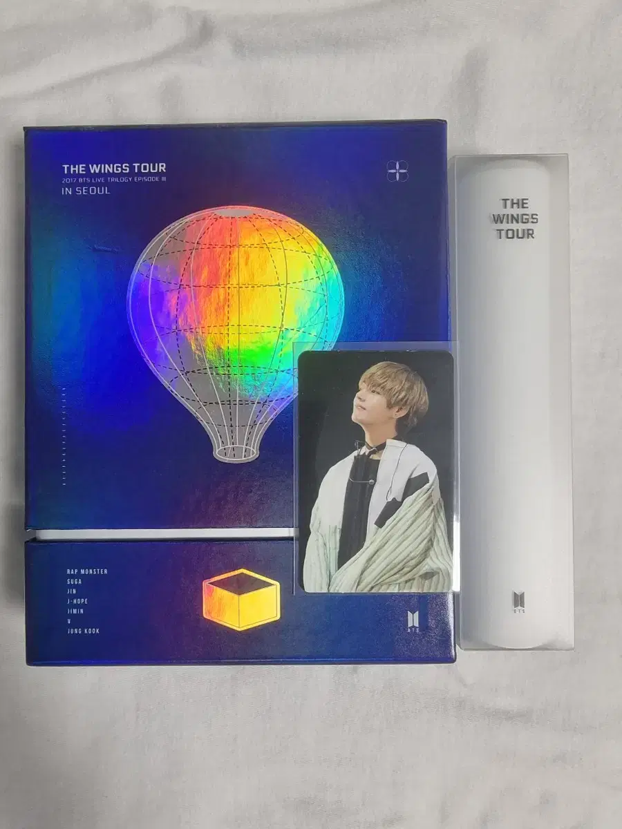 BTS Wings Final Concert Wingpacon dvd v Taehyung photocard full set WTS