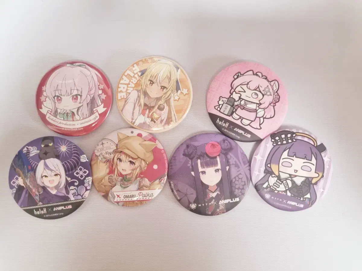 Hololive canbadges