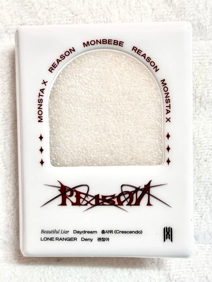 Monsta X REASON Photocard Binder