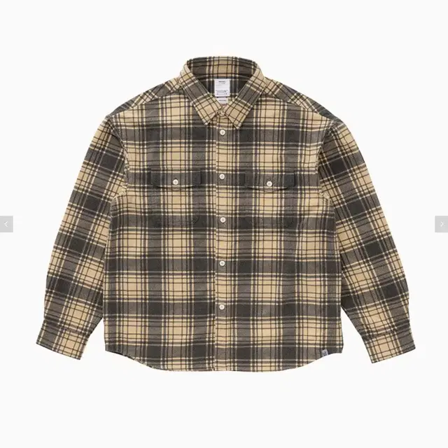 [2] 24aw 비즈빔 Pioneer Check L/S Beige