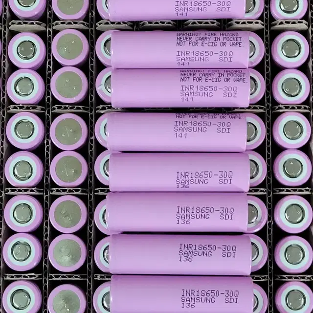 INR18650-30Q 중방전 3000mAh (10개단위)