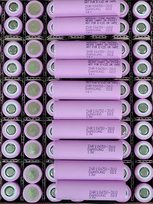 INR18650-30Q 중방전 3000mAh (10개단위)