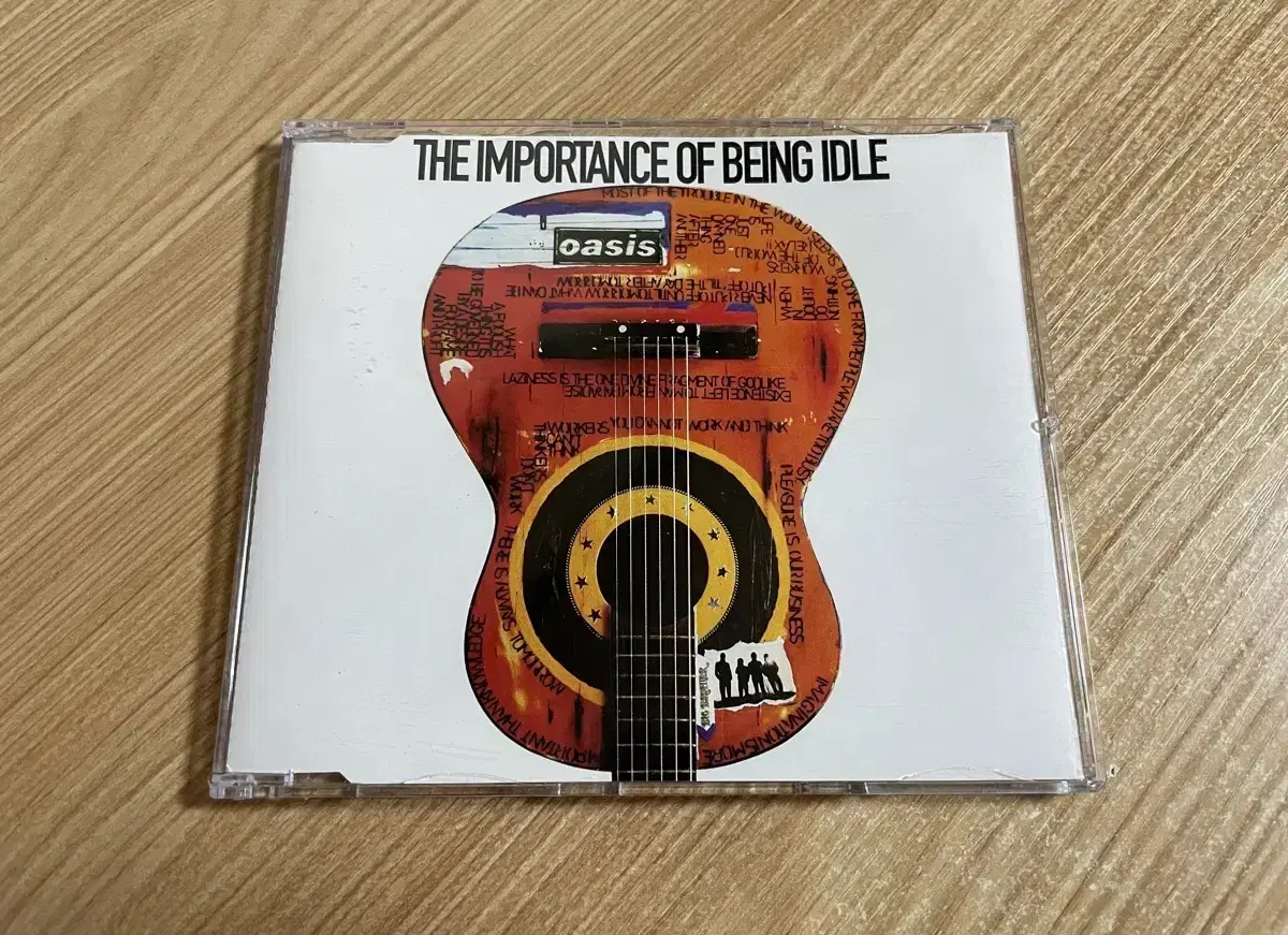 오아시스 The Importance Of.. UK발매 싱글 CD