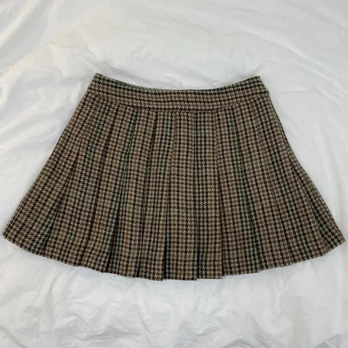 더위시 리즈 leeds Roman Pleats skirts(check)