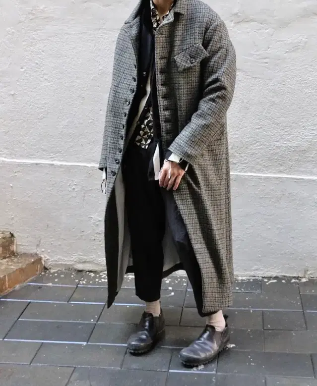 John alexander skelton wool coat