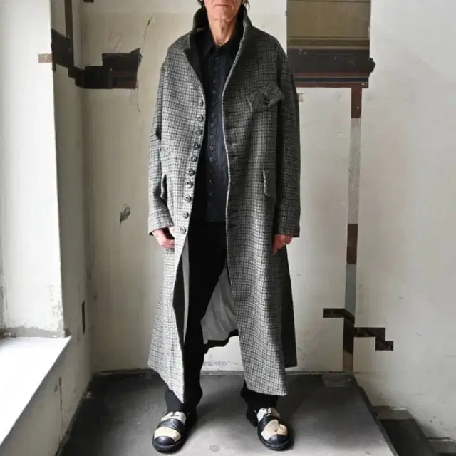 John alexander skelton wool coat