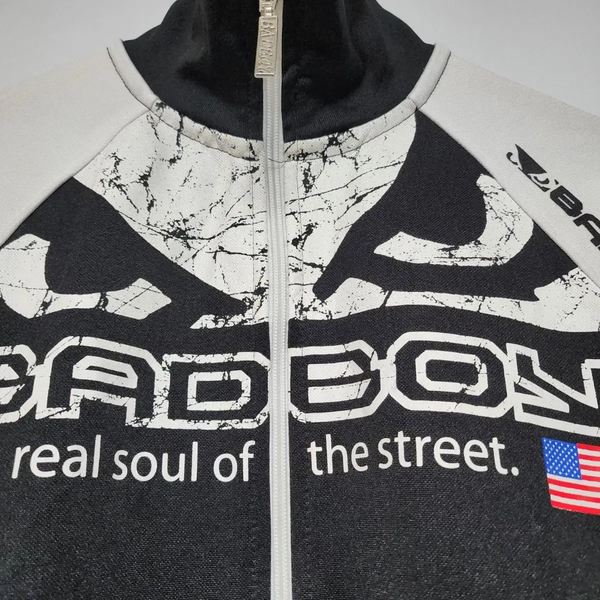 Bad Boy American Street 크랙 락시크 트랙탑 져지