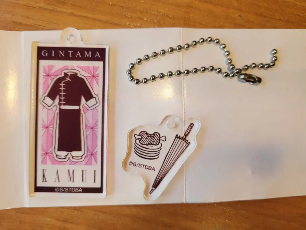 Distribution) Gintama acrylic keyring <카무이, 카츠라 , 타카스기>