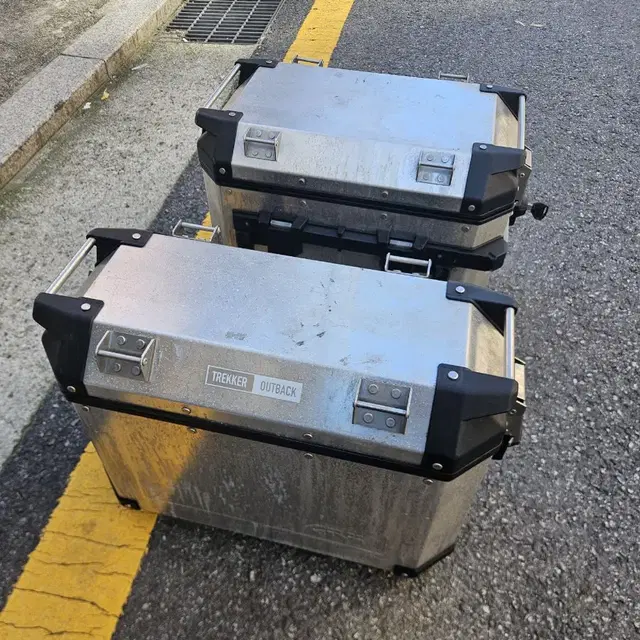 기비 사이드 박스 37L 48L GIVI 아웃백 37/48리터 - OBK