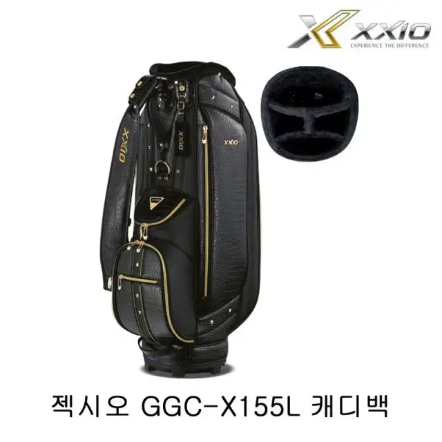 젝시오 정품 GGC-X155L 남성용 캐디백 (블랙)