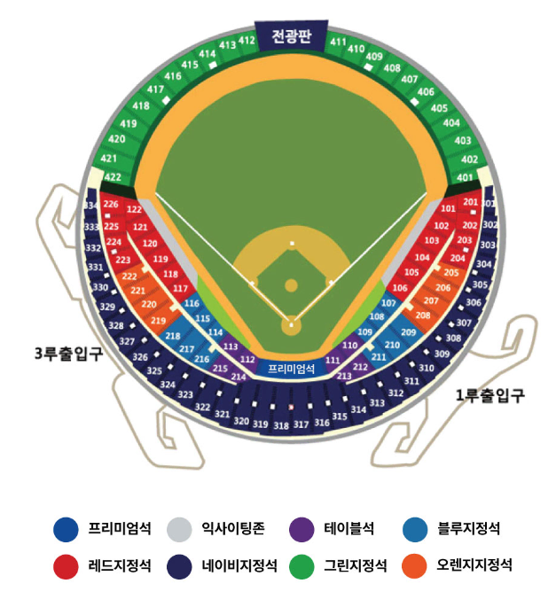 준플레이오프 5차전 LG vs KT 4연석 양도