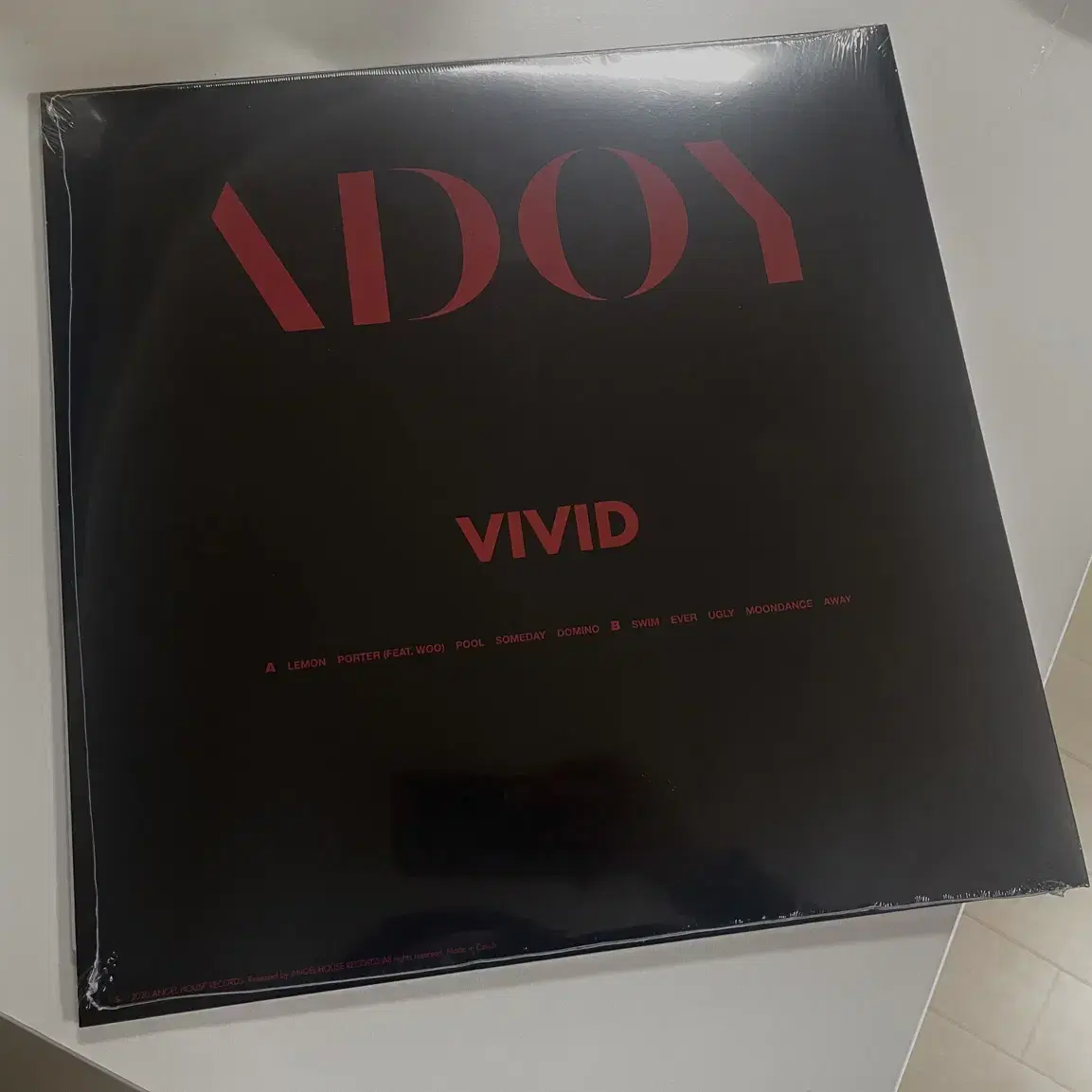 아도이 ADOY - VIVID 미개봉 LP (새상품)