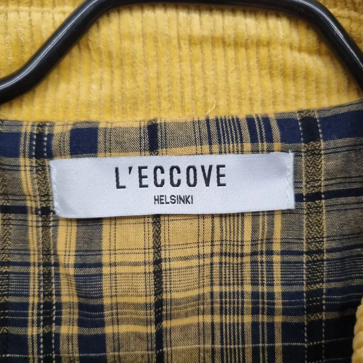 [여성77 size] L'ECCOVE 코듀로이 카라 자켓