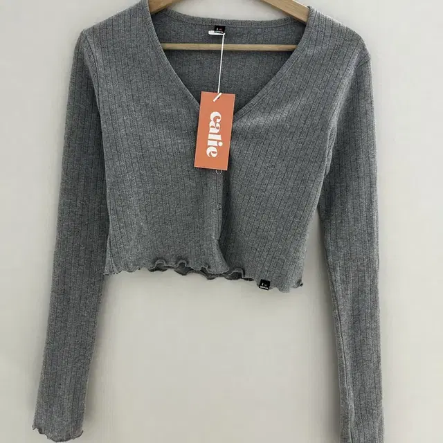 에즈이프캘리 gurls basic cardigan gray 새상품