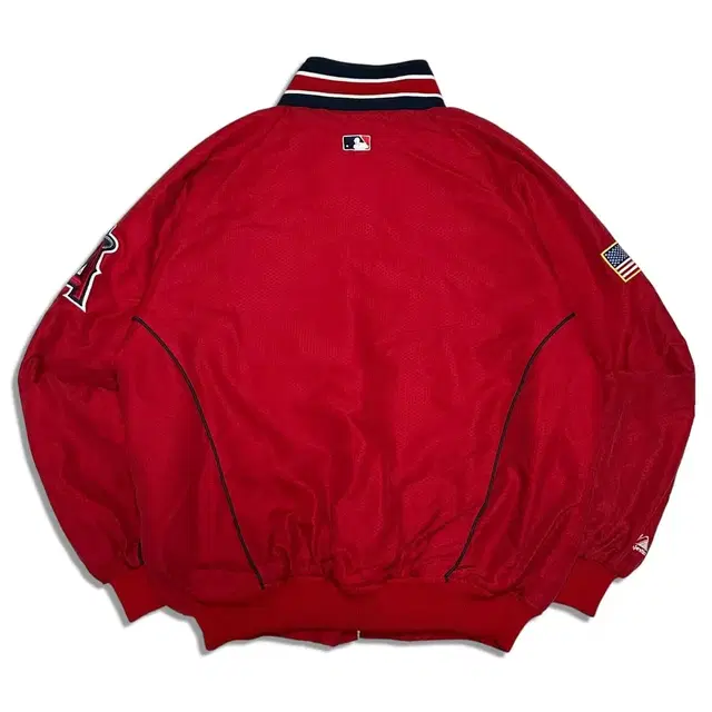 새제품 ANGELES 마제스틱 MLB JACKET RED 남자 2XL