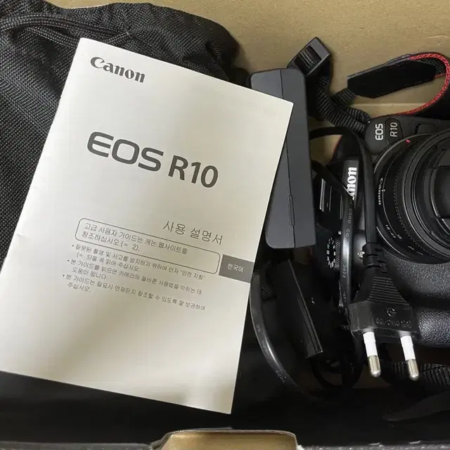 [급처]캐논 eos r10 18-45kit 풀박스 판매