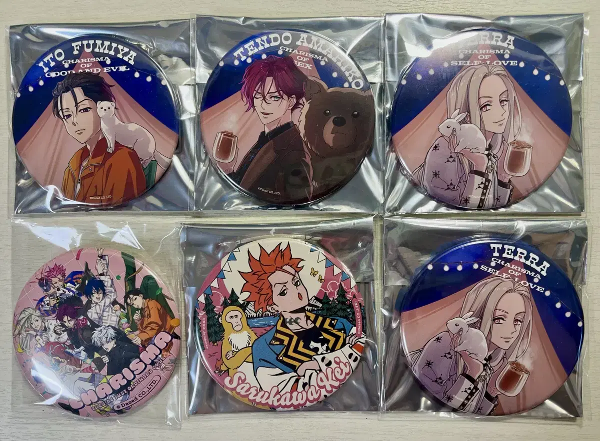 Charisma Jamboree / 2nd Anniversary Café Can Badge to sell