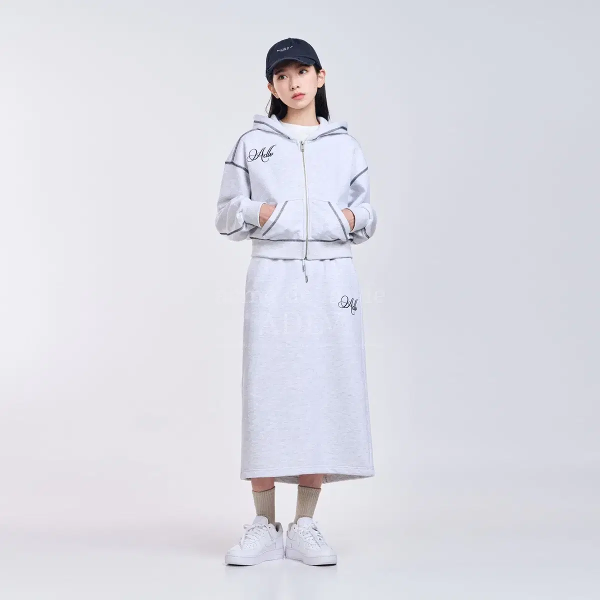 Akmedravi Hooded Skirt Set