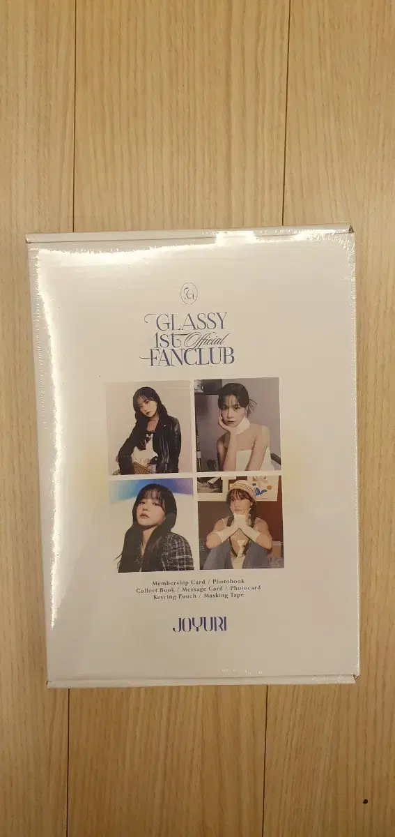 조유리 글라시 (GLASSY)  팬클럽 1기 키트 (미개봉)