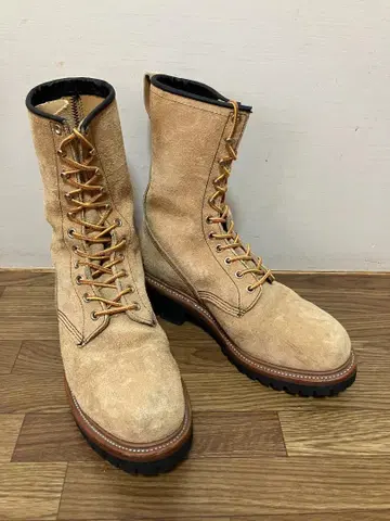 REDWING 레드윙 9211 스웨이드 로거 부츠 8D