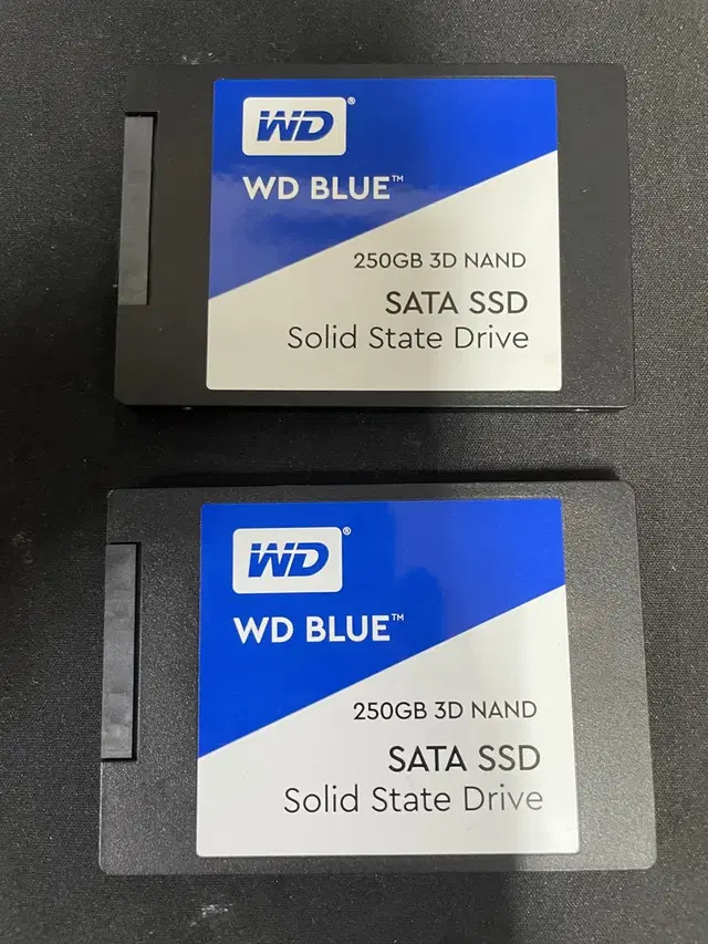 wd blue 250gb (수량 두 개) 개당 가격