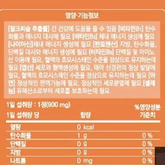 [3개월]한미양행 간에는 밀크씨슬 실리마린 비타민 미네랄 복합 90정