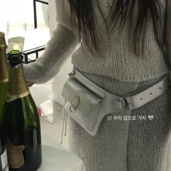 아틀리에파크 마조네 AMELIE BAG_SILVER 실버