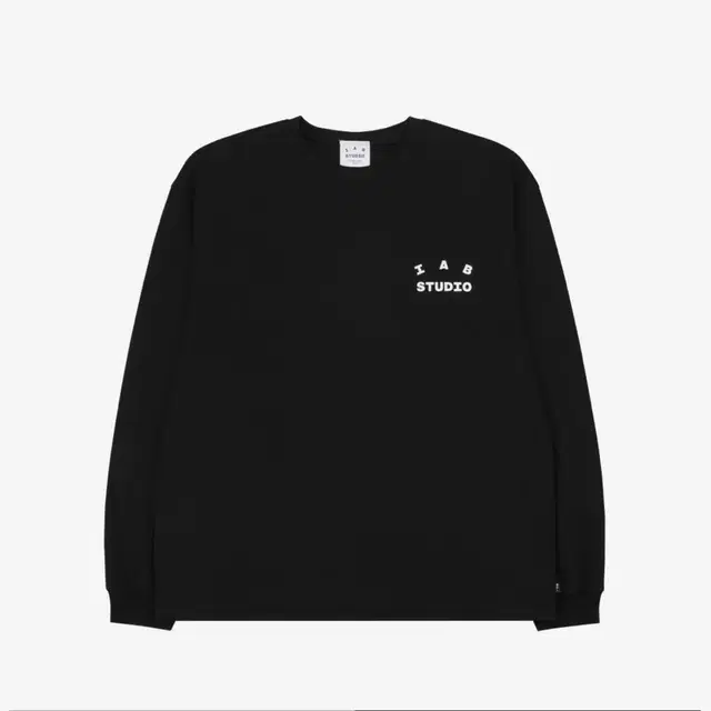 XXL 2XL 아이앱 스튜디오 롱슬리브 블랙 - 23FW