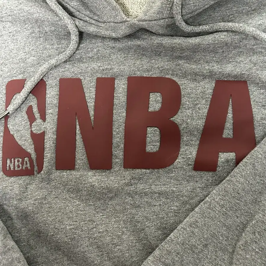 NBA 후드티 그레이