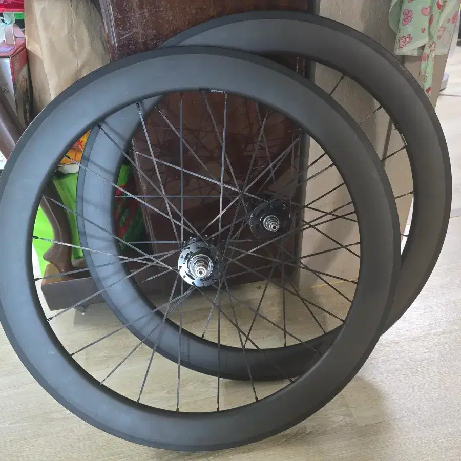 csc 60 rim clincher carbon wheelset sell (sold) on Bunjang Global