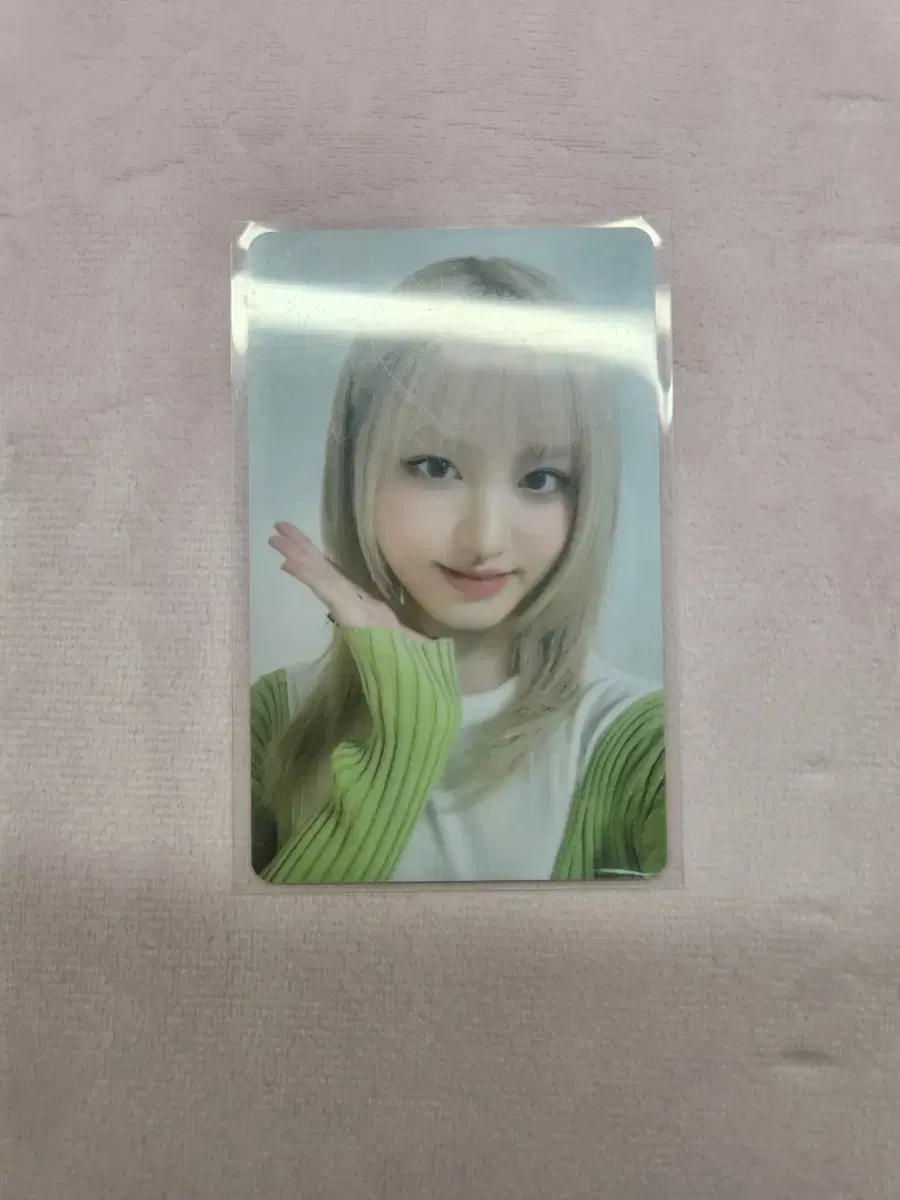 합배송가능)ive liz papa johns photocard