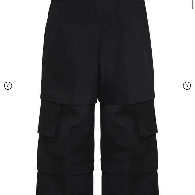 카미엔 티탄 배기 팬츠 블랙 TITAN BAGGY PANTS BLACK