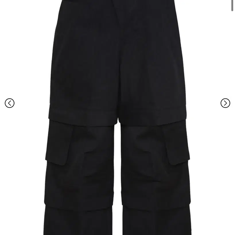 카미엔 티탄 배기 팬츠 블랙 TITAN BAGGY PANTS BLACK