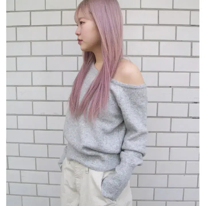 아워캐비넷 netty shoulder knit