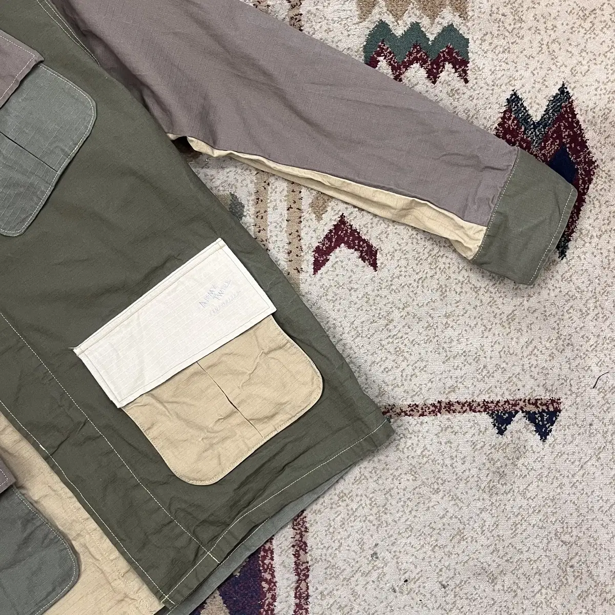 ARMY TWILL 퍼티그 자켓