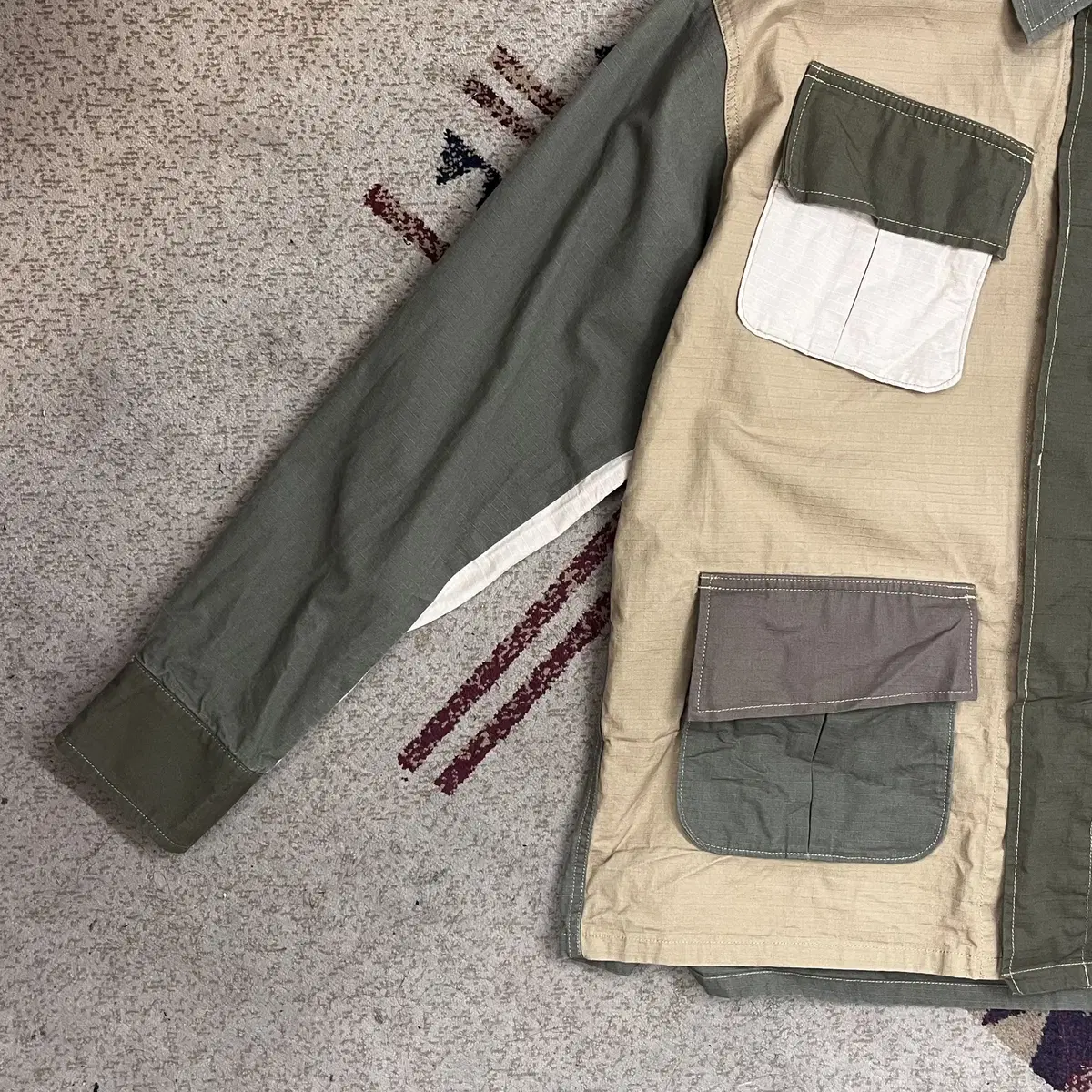 ARMY TWILL 퍼티그 자켓