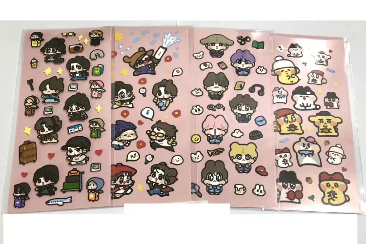 Dalang sticker + jungkook Tokhy keyring unofficial goods Unofficial bangtan BTS Fanart