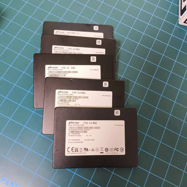 1테라 SSD 마이크론 MX500 1100 WD블루 삼성 840