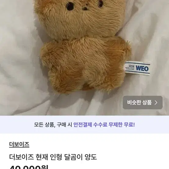 달곰이 양도 더보이즈 현재 인형